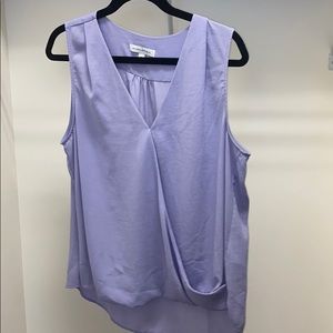 Banana Republic XL lavender sleeveless top